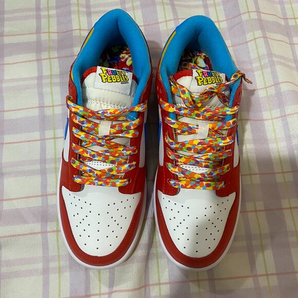 Nike Red And White Sneakers